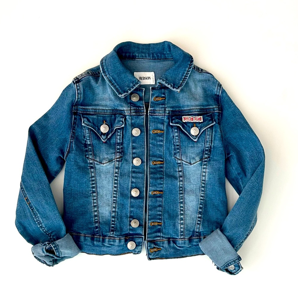 Hudson Jeans Girls Denim Jacket Size S